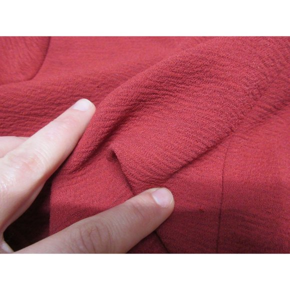 Madewell Texture & Thread crepe wrap top, blouse with tie front XS - Picture 9 of 12